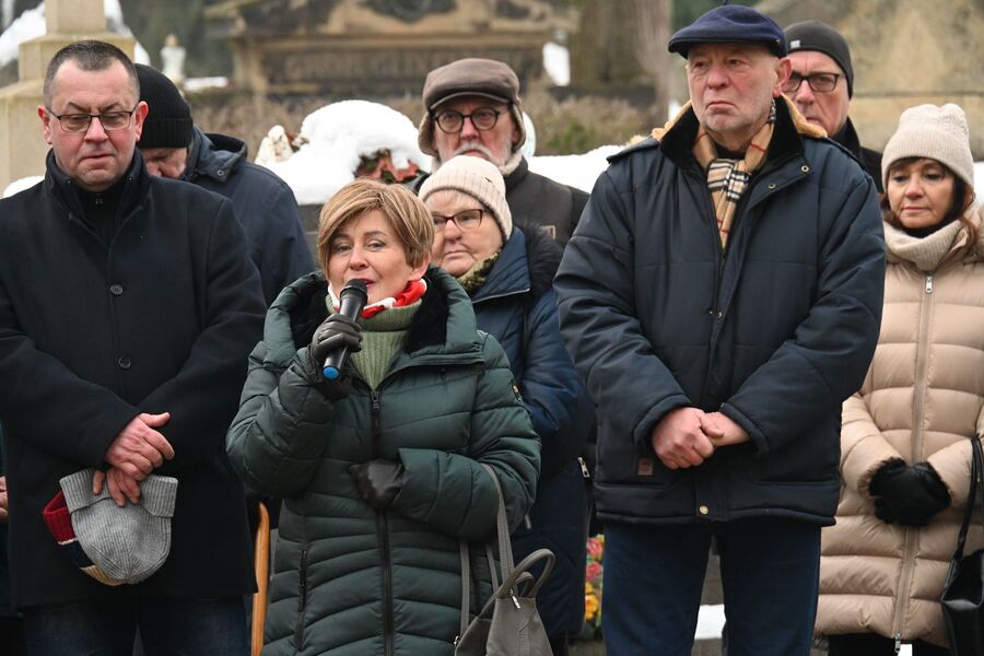 163. rocznica wybuchu powstania styczniowego. Uroczystość w Krakowie. Fot. Janusz Ślęzak (IPN)