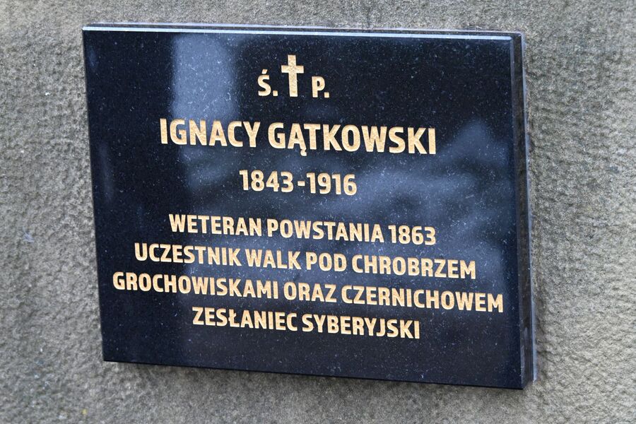 163. rocznica wybuchu powstania styczniowego. Uroczystość w Krakowie. Fot. Janusz Ślęzak (IPN)