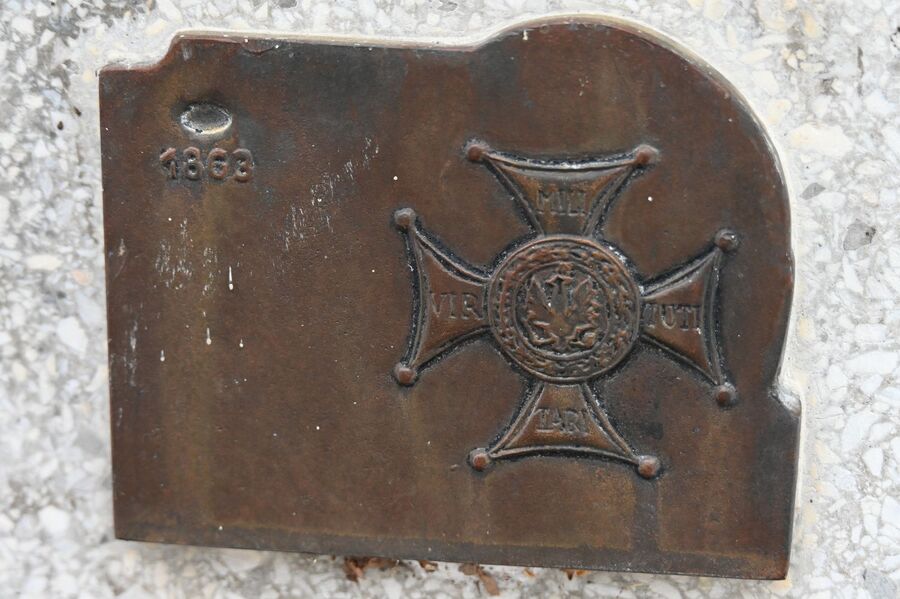 Grób Ludomira Benedyktowicza. Fot. Janusz Ślęzak (IPN)