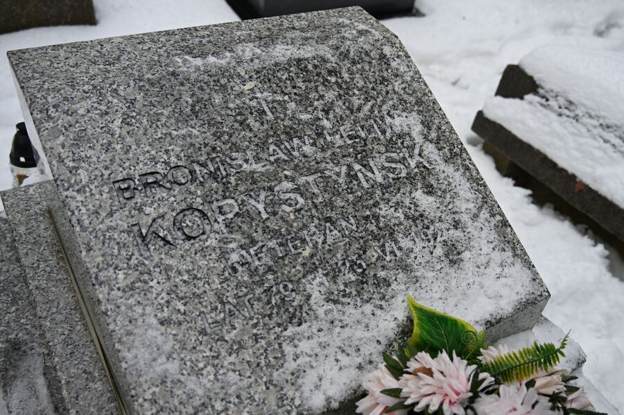 Grób Bronisława Kopystyńskiego. Fot. Janusz Ślęzak (IPN)