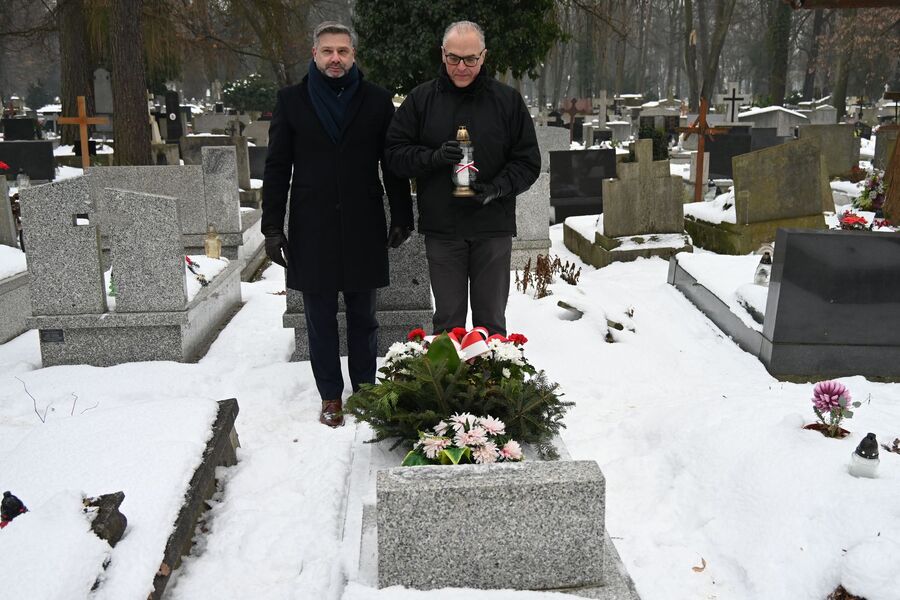 Grób Bronisława Kopystyńskiego. Fot. Janusz Ślęzak (IPN)