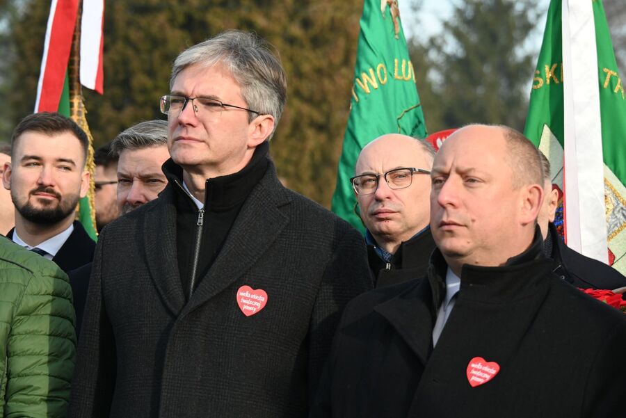 152. rocznica urodzin Wincentego Witosa. Uroczystości w Wierzchosławicach. Fot. Janusz Ślęzak (IPN)