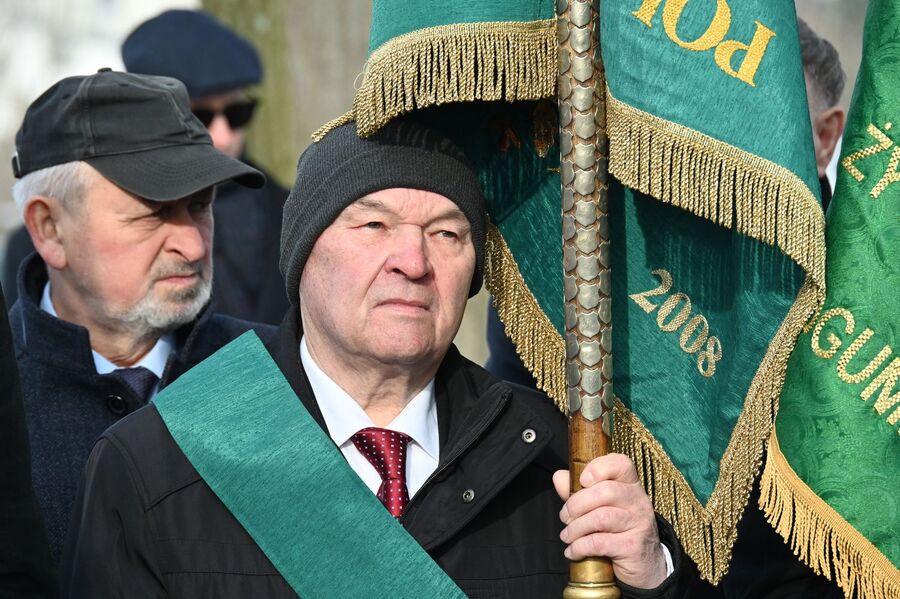 152. rocznica urodzin Wincentego Witosa. Uroczystości w Wierzchosławicach. Fot. Janusz Ślęzak (IPN)