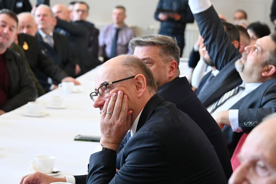 152. rocznica urodzin Wincentego Witosa. Uroczystości w Wierzchosławicach. Fot. Janusz Ślęzak (IPN)