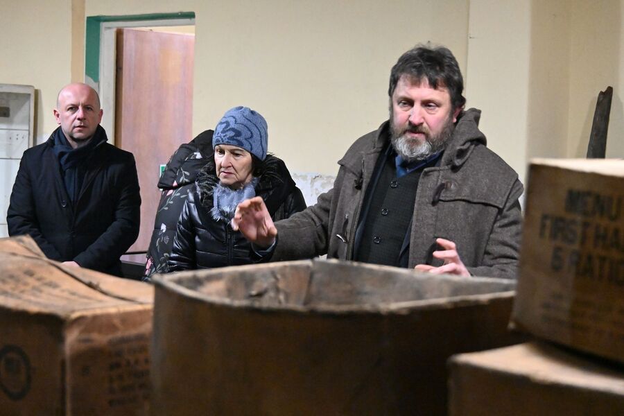 Wystawa w dawnym podobozie Bor/Budy. Fot. Janusz Ślęzak (IPN)