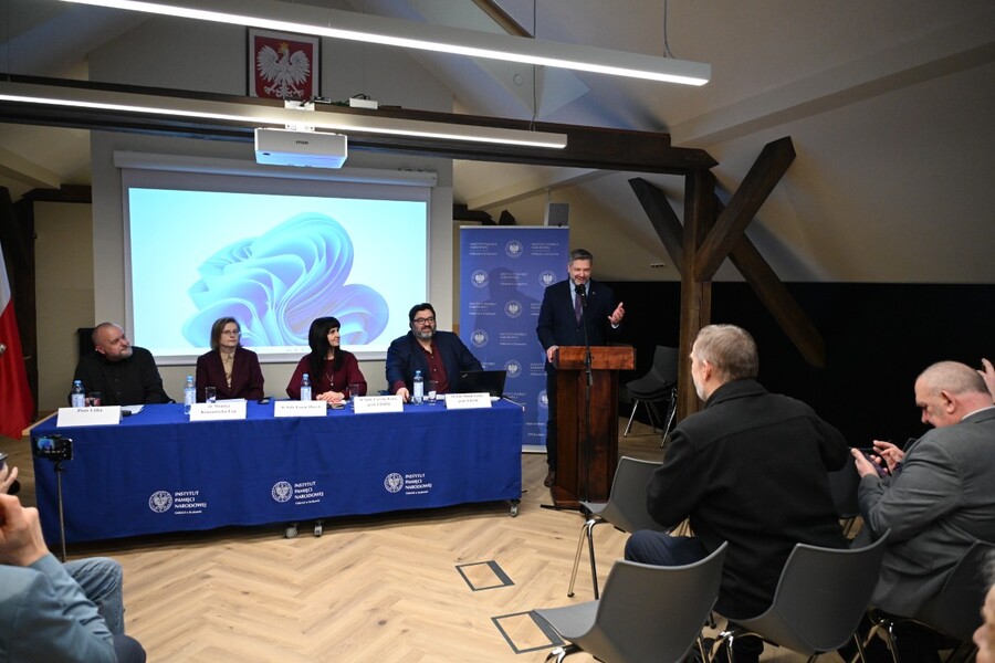 Ogólnopolska konferencja naukowa „Ks. Tadeusz Isakowicz-Zaleski – życie i działalność. Refleksje w rocznicę śmierci”. Fot. Żaneta Wierzgacz (IPN)