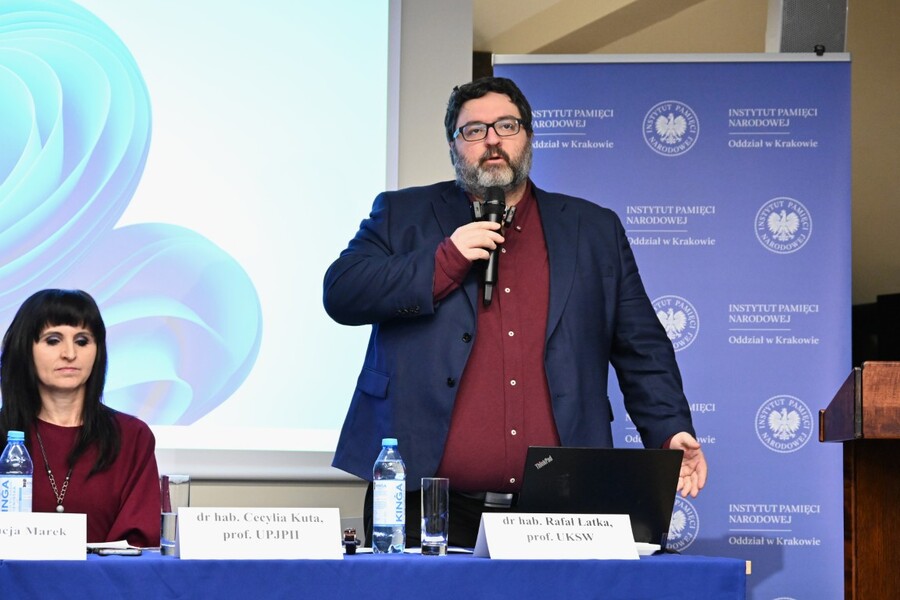 Ogólnopolska konferencja naukowa „Ks. Tadeusz Isakowicz-Zaleski – życie i działalność. Refleksje w rocznicę śmierci”. Fot. Żaneta Wierzgacz (IPN)