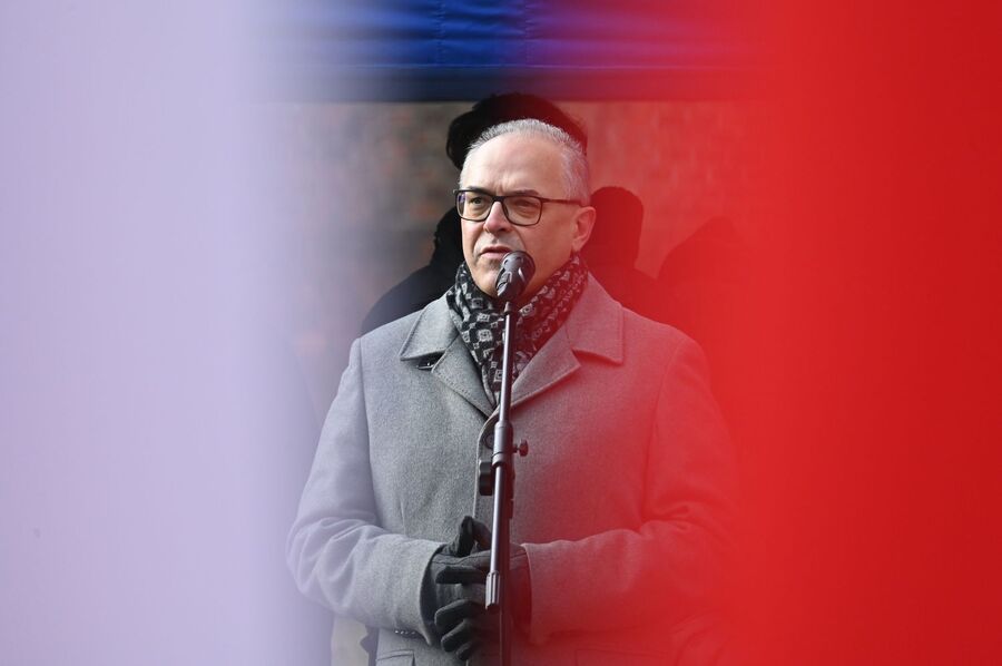 86. rocznica pierwszej deportacji Polaków w głąb ZSRS. Uroczystości w Krakowie. Fot. Janusz Ślęzak (IPN)