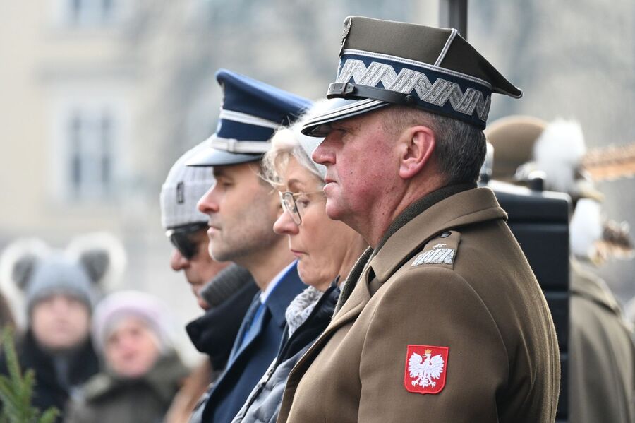 86. rocznica pierwszej deportacji Polaków w głąb ZSRS. Uroczystości w Krakowie. Fot. Janusz Ślęzak (IPN)