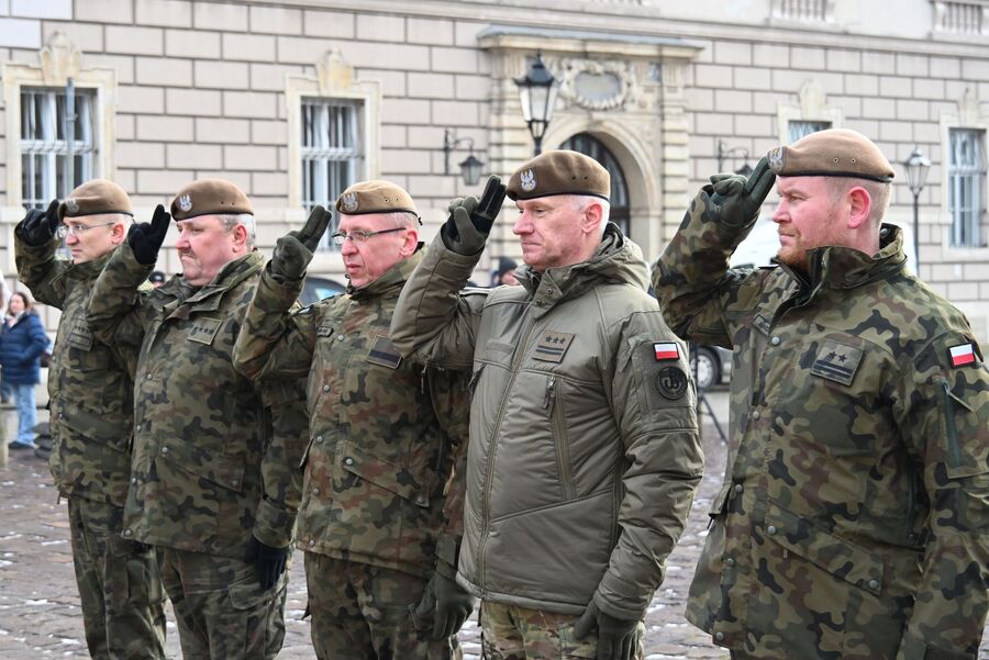 86. rocznica pierwszej deportacji Polaków w głąb ZSRS. Uroczystości w Krakowie. Fot. Janusz Ślęzak (IPN)
