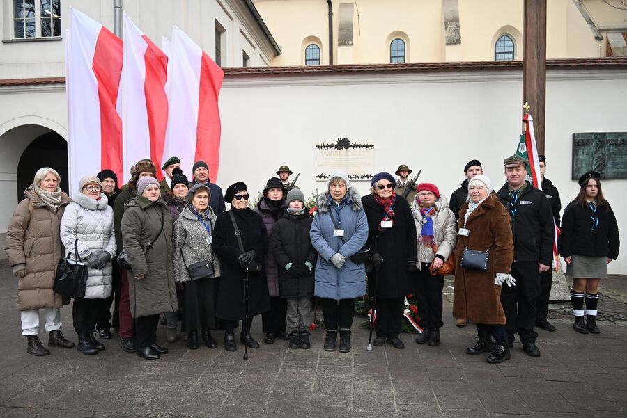 86. rocznica pierwszej deportacji Polaków w głąb ZSRS. Uroczystości w Krakowie. Fot. Janusz Ślęzak (IPN)