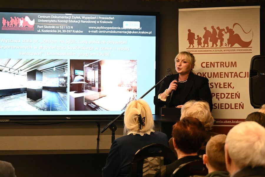 86. rocznica pierwszej deportacji Polaków w głąb ZSRS. Uroczystości w Krakowie. Fot. Janusz Ślęzak (IPN)