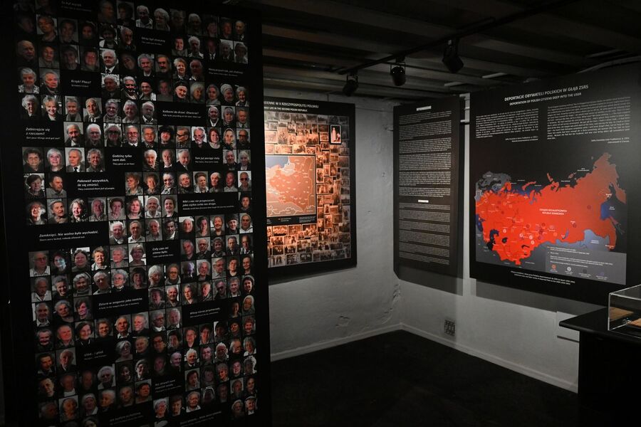 86. rocznica pierwszej deportacji Polaków w głąb ZSRS. Uroczystości w Krakowie. Fot. Janusz Ślęzak (IPN)