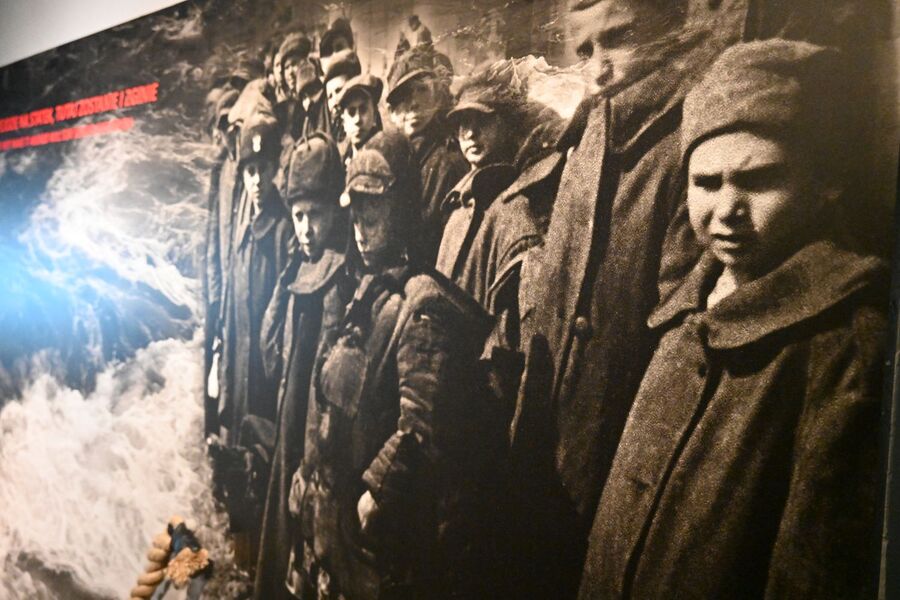 86. rocznica pierwszej deportacji Polaków w głąb ZSRS. Uroczystości w Krakowie. Fot. Janusz Ślęzak (IPN)