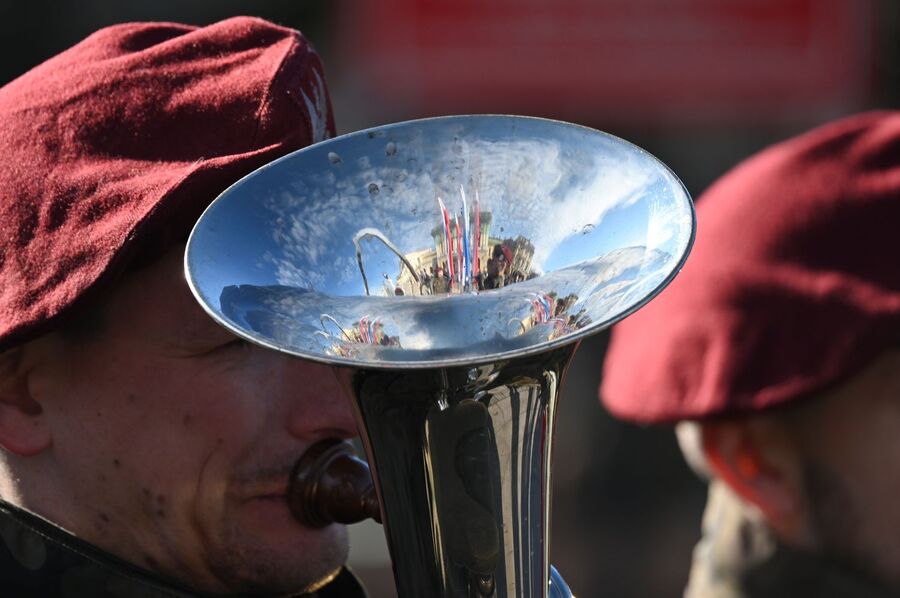 Kraków. Uroczystość w 22. rocznicę śmierci Ryszarda Kuklińskiego. Fot. Janusz Ślęzak (IPN)