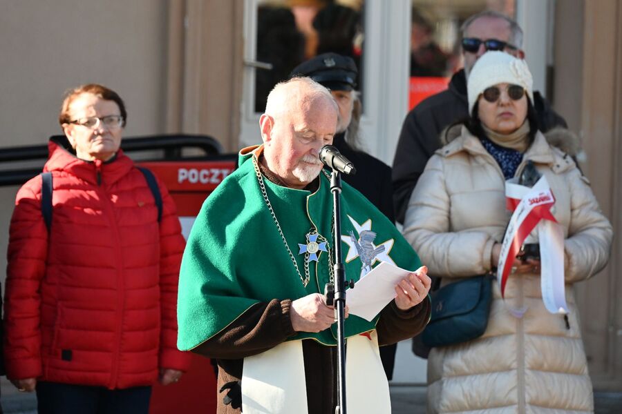 Kraków. Uroczystość w 22. rocznicę śmierci Ryszarda Kuklińskiego. Fot. Janusz Ślęzak (IPN)