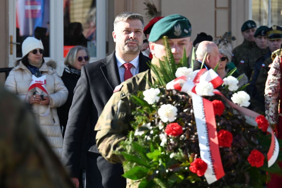 Kraków. Uroczystość w 22. rocznicę śmierci Ryszarda Kuklińskiego. Fot. Janusz Ślęzak (IPN)