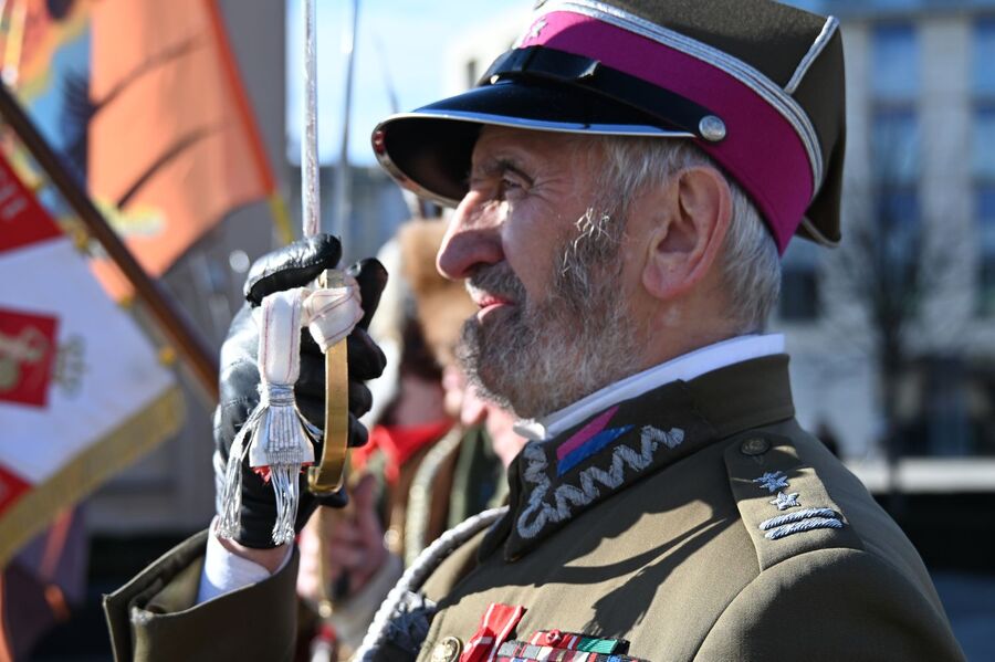 Kraków. Uroczystość w 22. rocznicę śmierci Ryszarda Kuklińskiego. Fot. Janusz Ślęzak (IPN)