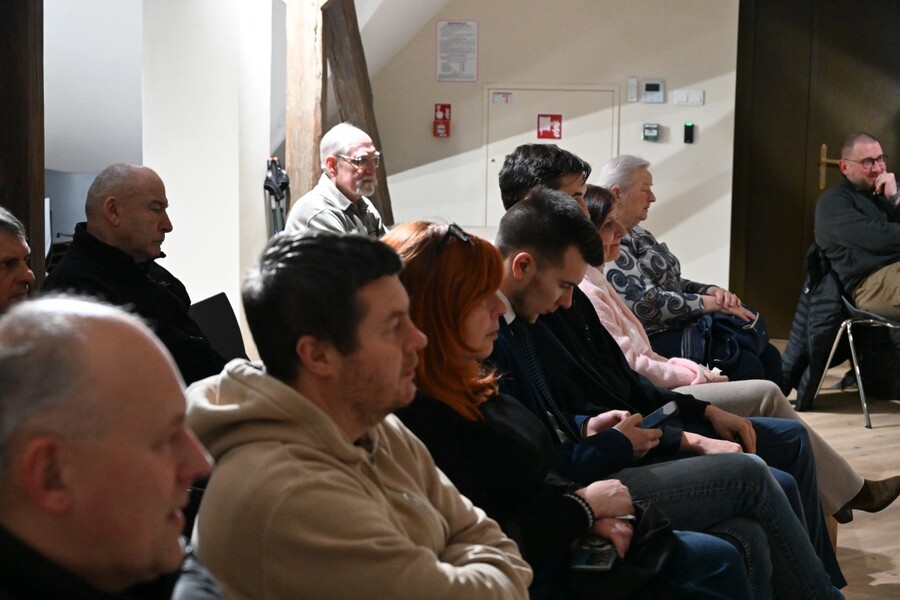 Spotkanie Klubu im. Grota. Fenomen Komisji Oświęcimskiej. Fot. Żaneta Wierzgacz (IPN)