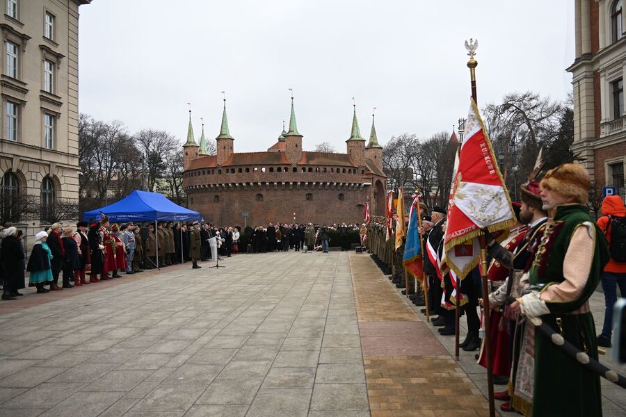 Obchody Narodowego Dnia Pamięci Żołnierzy AK w Krakowie. Fot. Janusz Ślęzak (IPN)