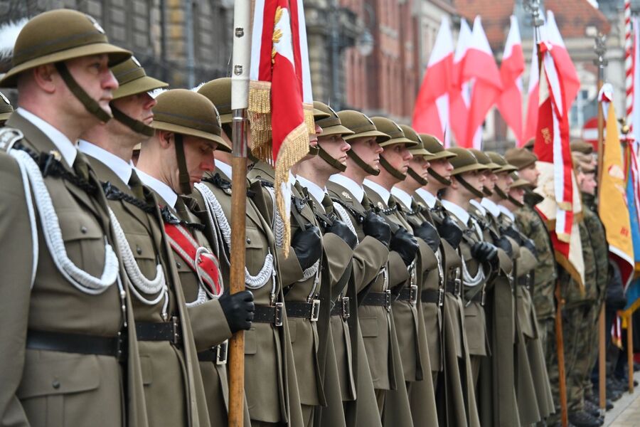 Obchody Narodowego Dnia Pamięci Żołnierzy AK w Krakowie. Fot. Janusz Ślęzak (IPN)