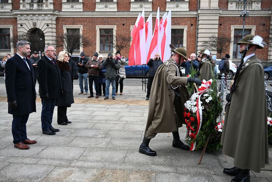 Obchody Narodowego Dnia Pamięci Żołnierzy AK w Krakowie. Fot. Janusz Ślęzak (IPN)