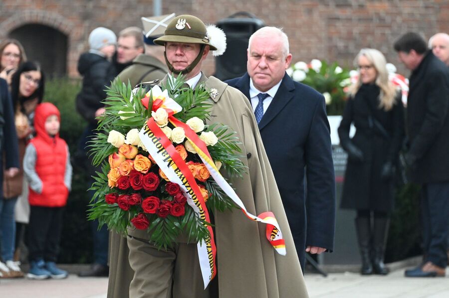 Obchody Narodowego Dnia Pamięci Żołnierzy AK w Krakowie. Fot. Janusz Ślęzak (IPN)