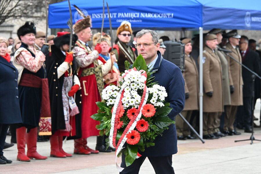 Obchody Narodowego Dnia Pamięci Żołnierzy AK w Krakowie. Fot. Janusz Ślęzak (IPN)