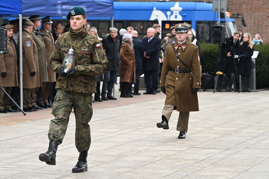 Obchody Narodowego Dnia Pamięci Żołnierzy AK w Krakowie. Fot. Janusz Ślęzak (IPN)