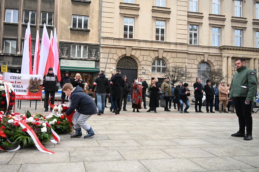 Obchody Narodowego Dnia Pamięci Żołnierzy AK w Krakowie. Fot. Janusz Ślęzak (IPN)