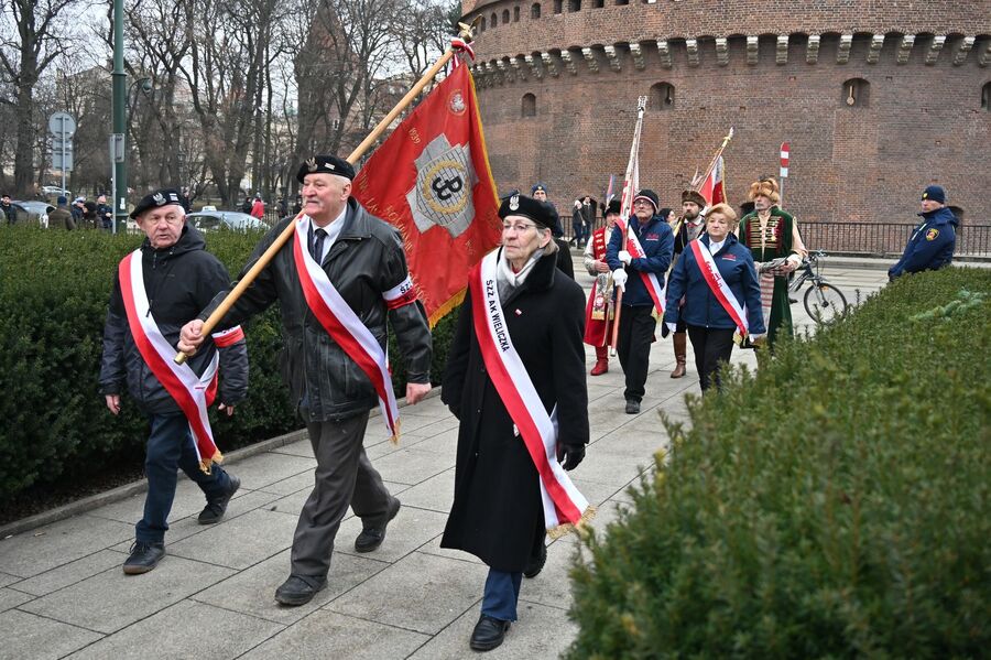 Obchody Narodowego Dnia Pamięci Żołnierzy AK w Krakowie. Fot. Janusz Ślęzak (IPN)