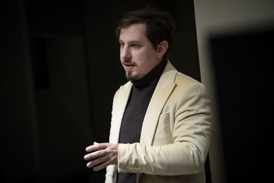 Nauczyciele z Rumunii w siedzibie krakowskiego oddziału IPN. Fot. Agnieszka Masłowska (IPN)