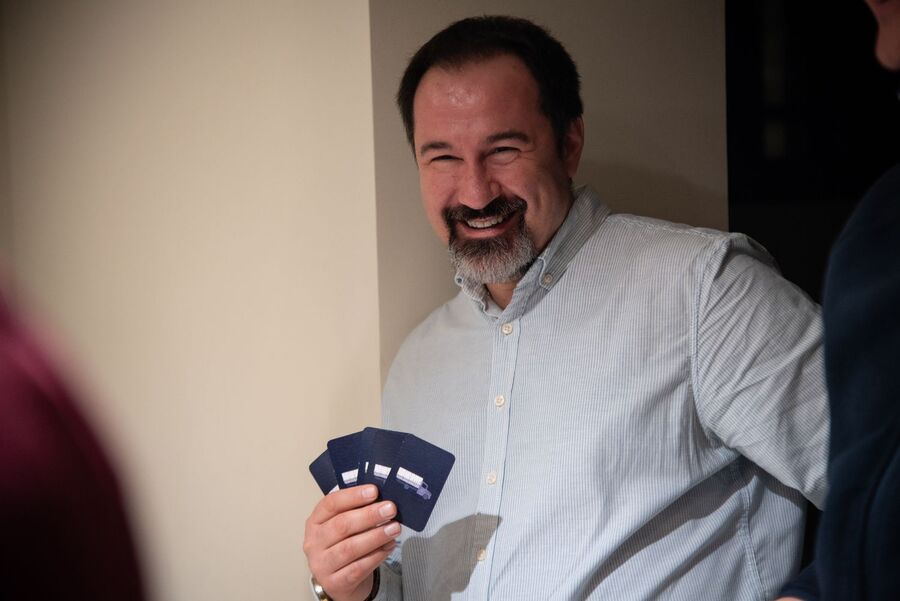 Nauczyciele z Rumunii w siedzibie krakowskiego oddziału IPN. Fot. Agnieszka Masłowska (IPN)