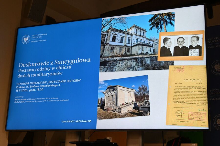 Archiwalna środa o Deskurach z Sancygniowa. Fot. Janusz Ślęzak (IPN)