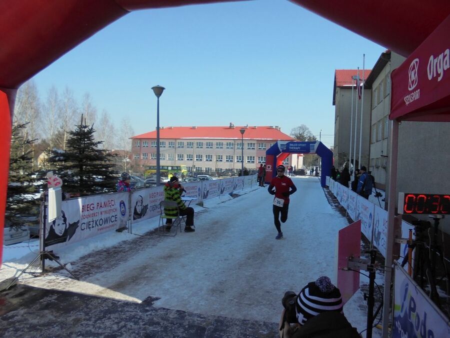 Bieg tropem wilczym w Ciężkowicach