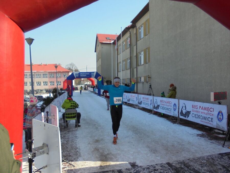 Bieg tropem wilczym w Ciężkowicach