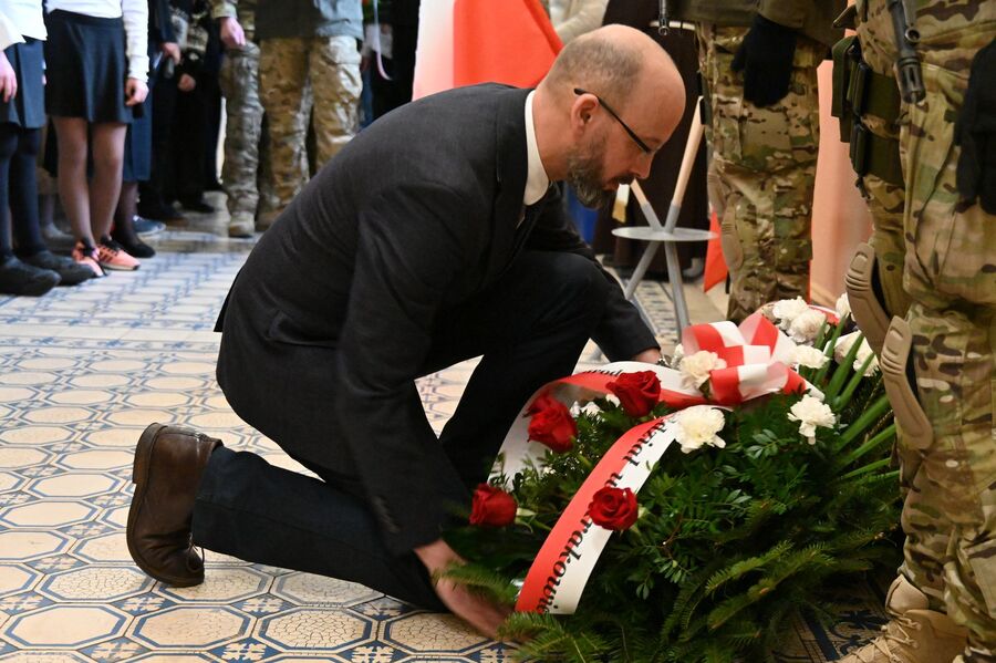 73. rocznica śmierci gen. Fieldorfa „Nila”. Uroczystości w Krakowie. Fot. Janusz Ślęzak (IPN)