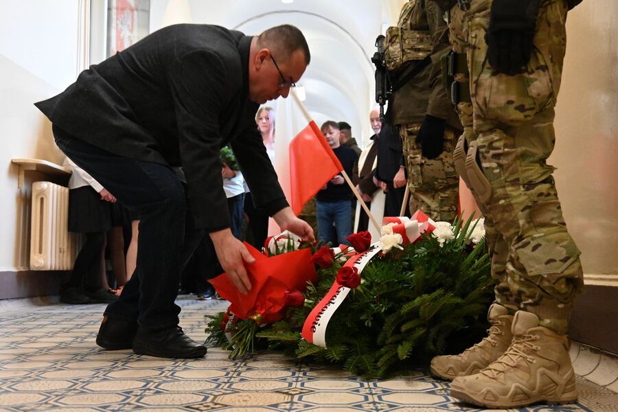 73. rocznica śmierci gen. Fieldorfa „Nila”. Uroczystości w Krakowie. Fot. Janusz Ślęzak (IPN)