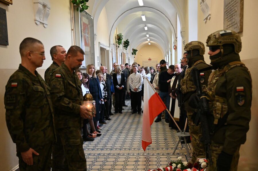 73. rocznica śmierci gen. Fieldorfa „Nila”. Uroczystości w Krakowie. Fot. Janusz Ślęzak (IPN)
