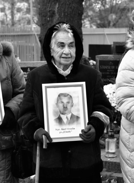 Jadwiga Martyna z d. Ostafin (1935-2026). Fot. Żaneta Wierzgacz (IPN)