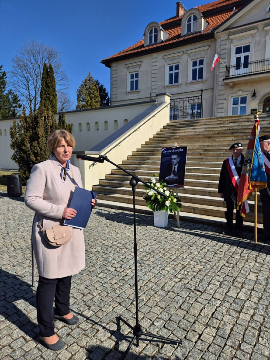 W Wieliczce otwarto Trakt Janusza Kurtyki. Fot. Radosław Kurek (IPN)