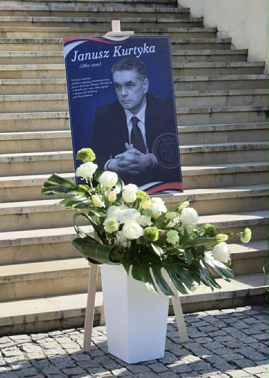 W Wieliczce otwarto Trakt Janusza Kurtyki. Fot. Radosław Kurek (IPN)