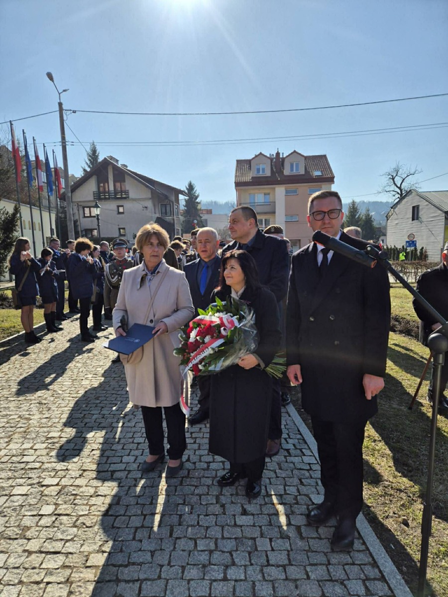 W Wieliczce otwarto Trakt Janusza Kurtyki. Fot. Radosław Kurek (IPN)