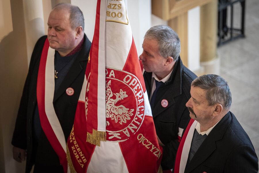 W Waksmundzie uczczono majora „Ognia”. Fot. Agnieszka Masłowska (IPN)