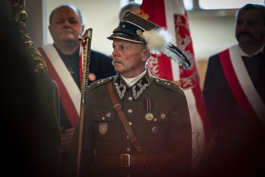 W Waksmundzie uczczono majora „Ognia”. Fot. Agnieszka Masłowska (IPN)