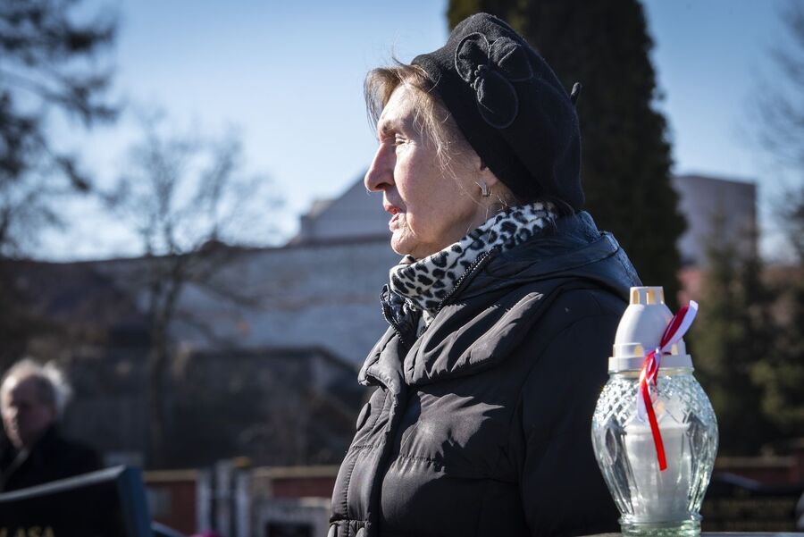 W Waksmundzie uczczono majora „Ognia”. Fot. Agnieszka Masłowska (IPN)