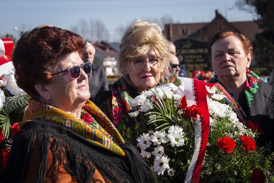 W Waksmundzie uczczono majora „Ognia”. Fot. Agnieszka Masłowska (IPN)