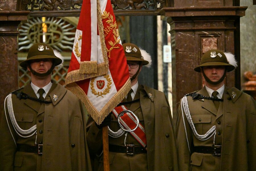 Narodowy Dzień Pamięci Żołnierzy Wyklętych. Uroczystości w Krakowie. Fot. Janusz Ślęzak (IPN)