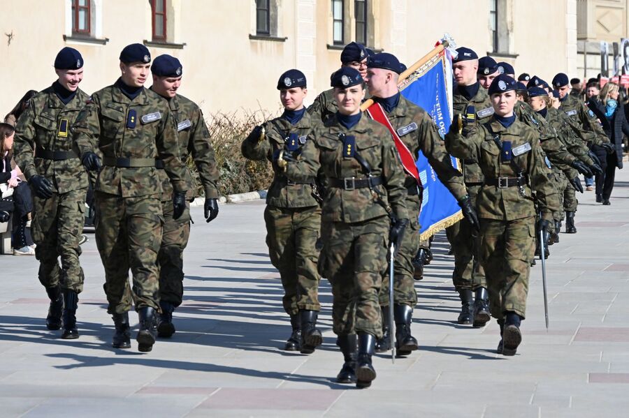 Narodowy Dzień Pamięci Żołnierzy Wyklętych. Uroczystości w Krakowie. Fot. Janusz Ślęzak (IPN)