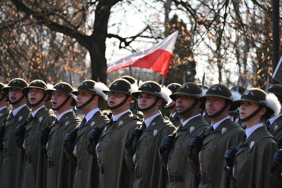 Narodowy Dzień Pamięci Żołnierzy Wyklętych. Uroczystości w Krakowie. Fot. Janusz Ślęzak (IPN)